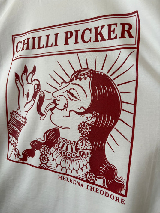 Chilli Picker T-shirt - White