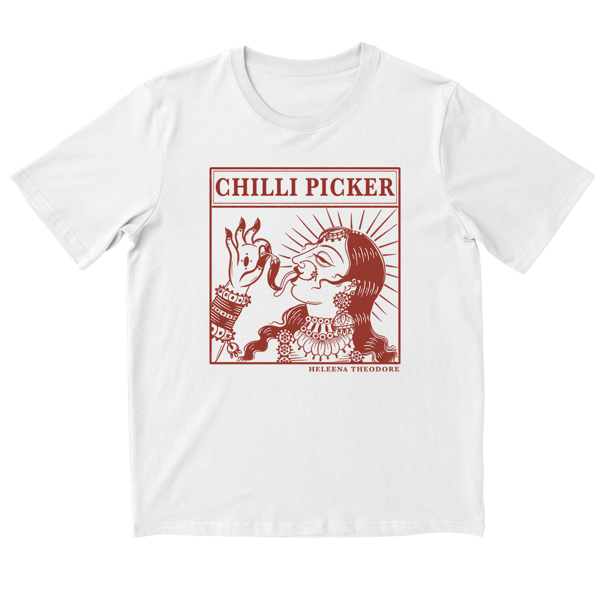 Chilli Picker T-shirt - White