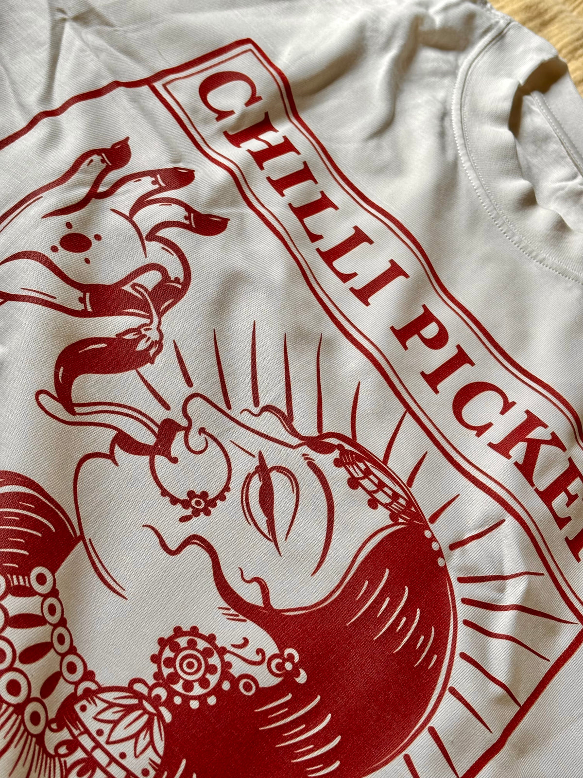 Chilli Picker T-shirt - White
